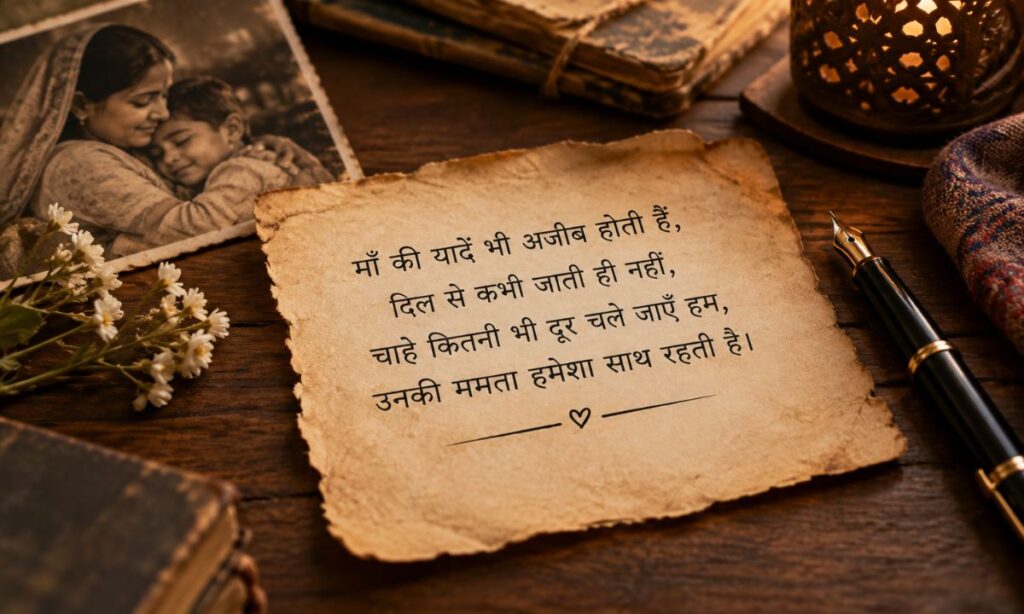 Maa Ki Yaad Shayari in Hindi