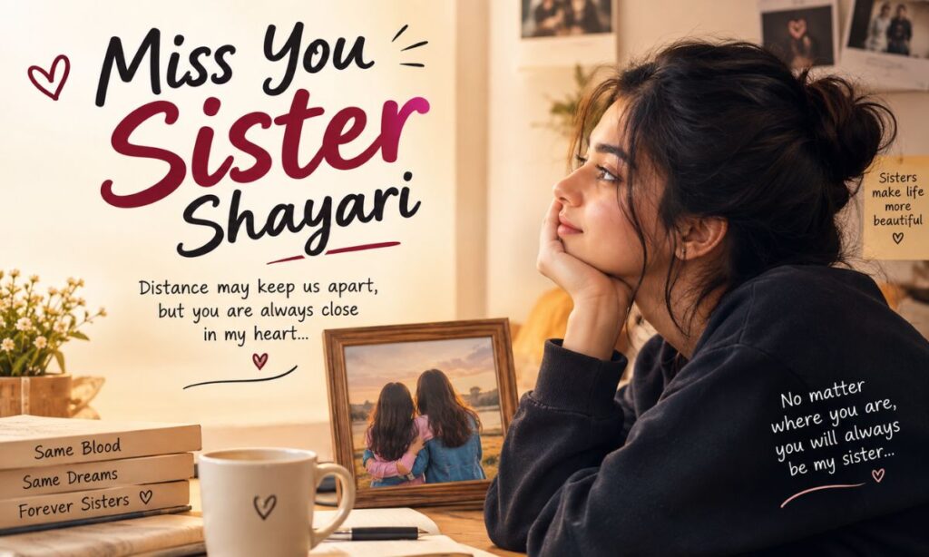 Miss You Sister Shayari in English