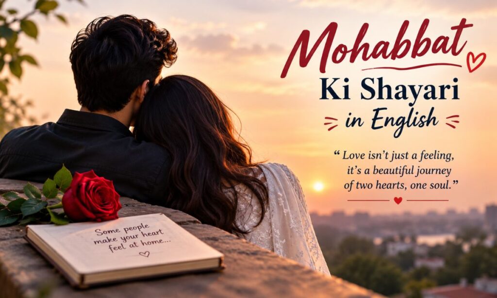 Mohabbat Ki Shayari in English
