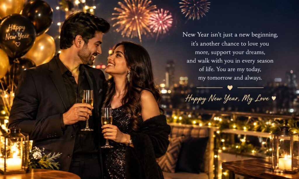 New year shayari for husband in english