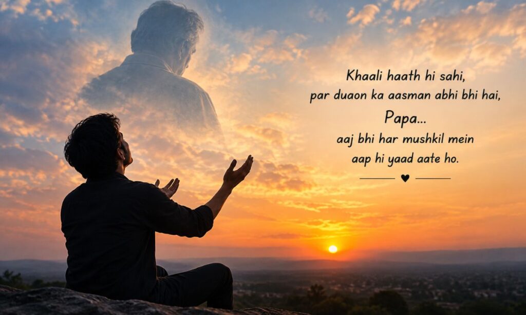 Papa Ki Yaad Mein Dard Bhari Shayari