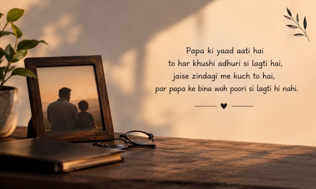 Papa Ko Yaad Karke Shayari