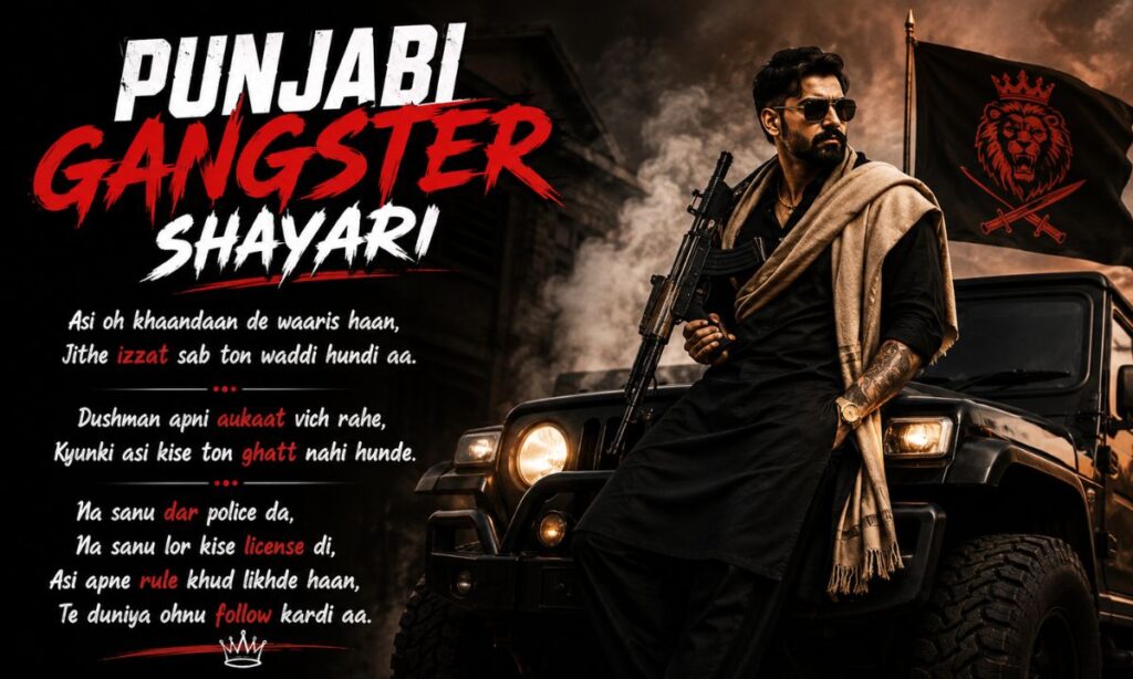 Punjabi Gangster Shayari
