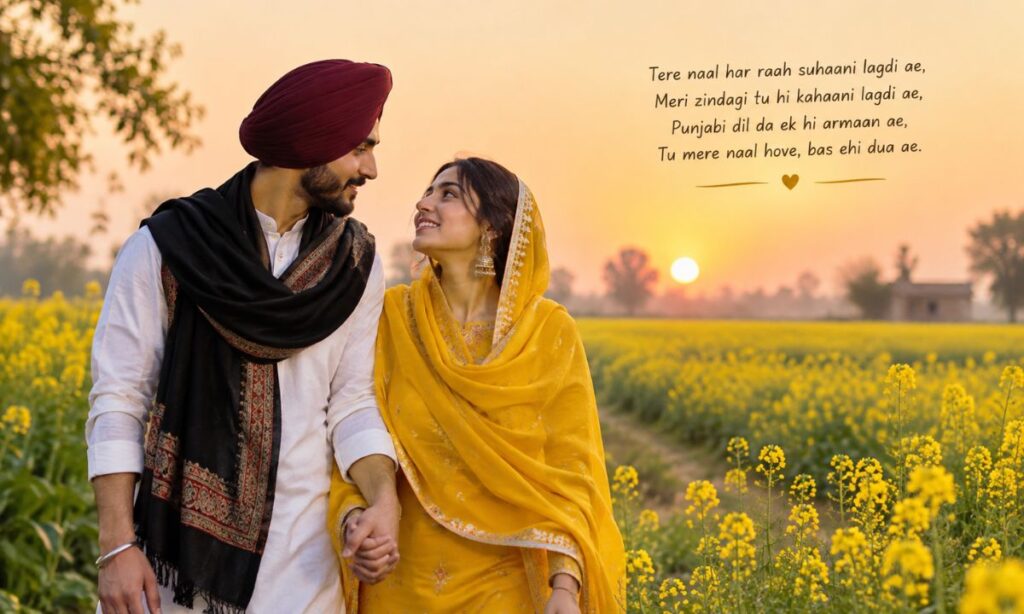 Punjabi Love Shayari Best Heart Touching Status