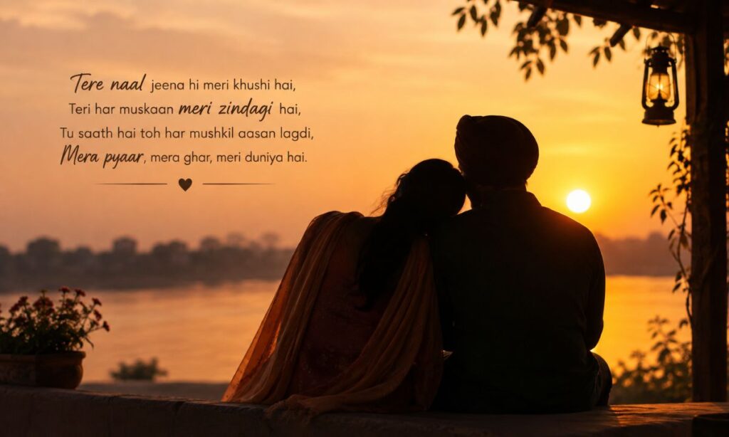 Punjabi Love Shayari for Husband