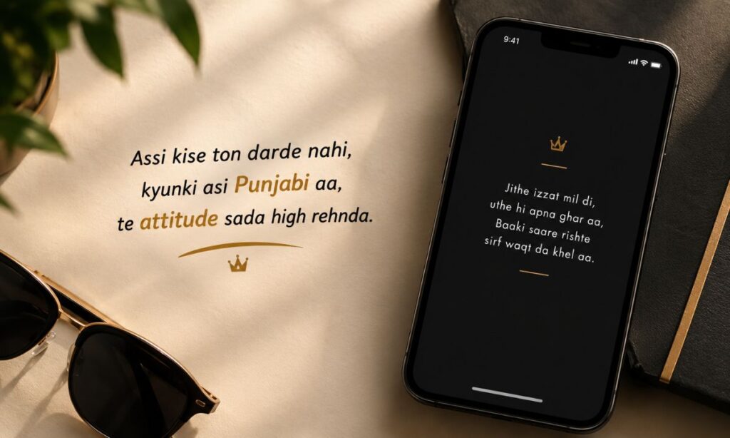 Punjabi Status 2 Line Attitude