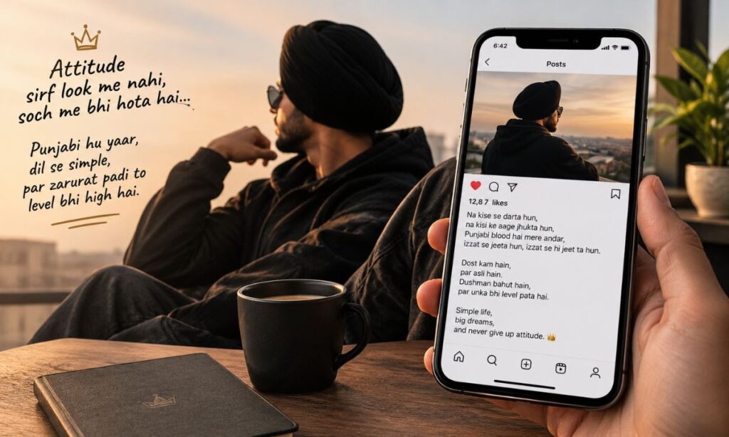 Punjabi attitude shayari for instagram
