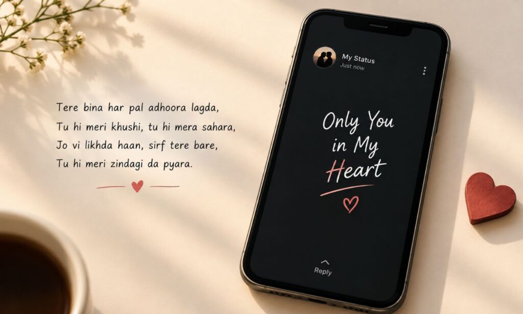 Punjabi love Shayari 2 Lines copy paste