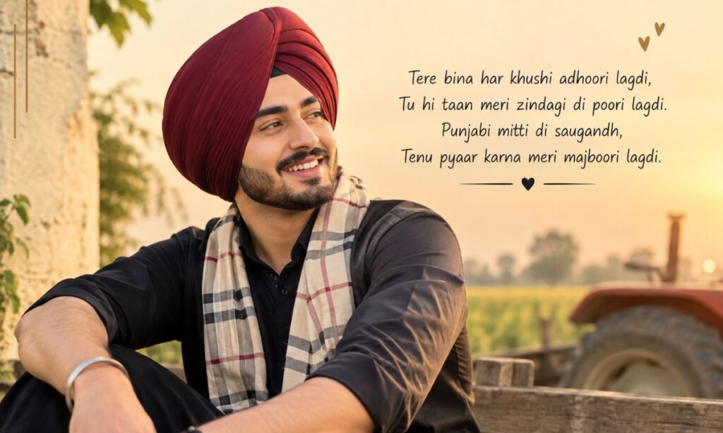 Punjabi love shayari for him
