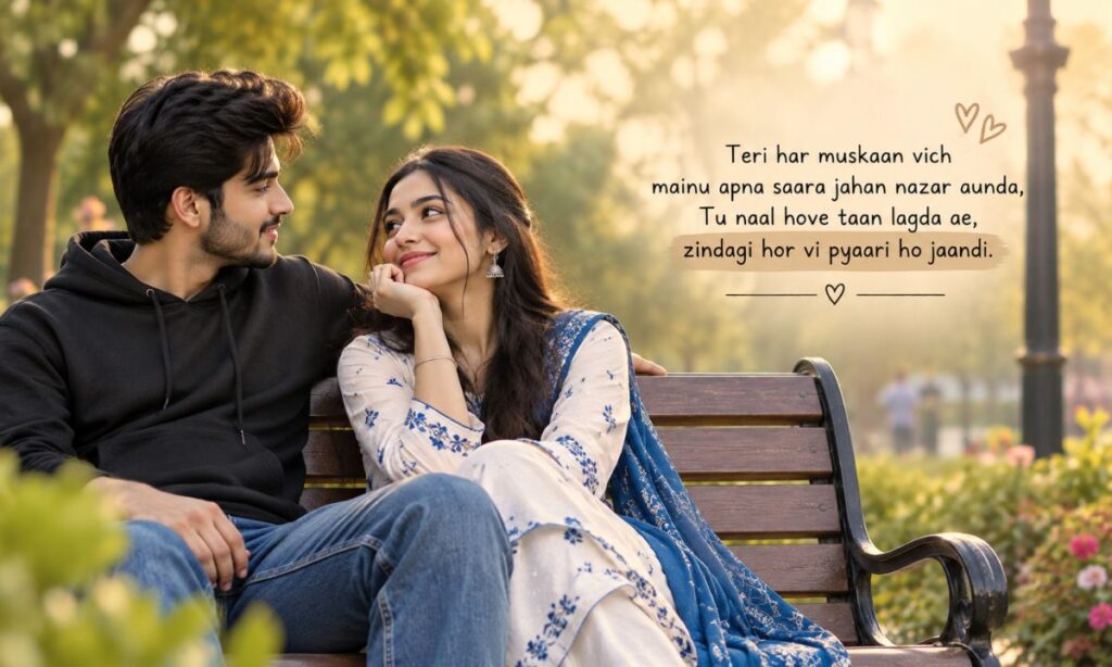 Punjabi love shayari in english