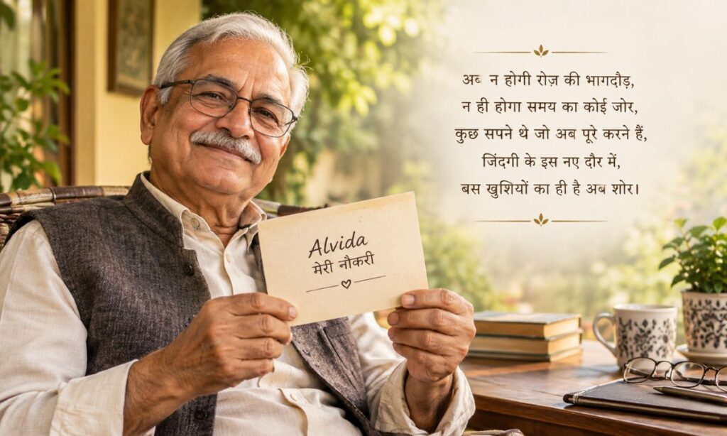 Retirement Shayari in Hindi