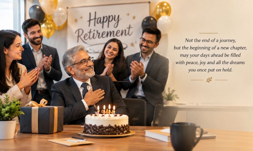 Retirement shayari English