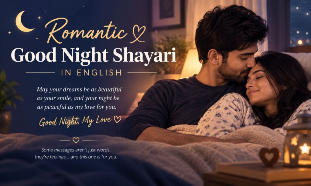 Romantic Good Night Shayari in English