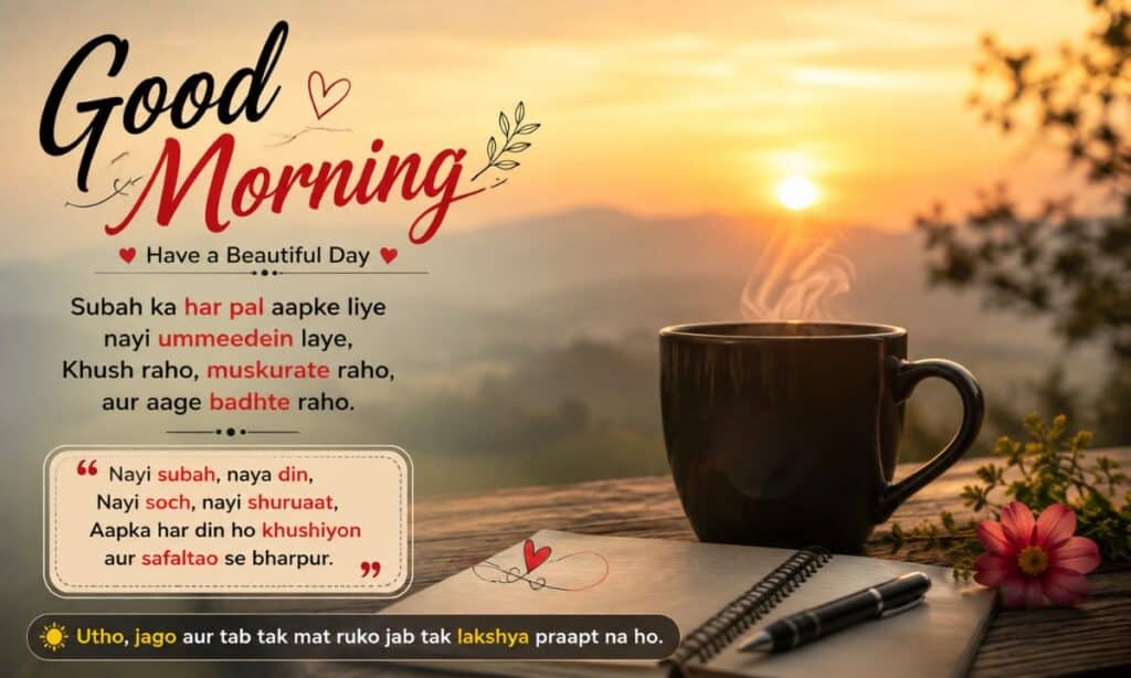 SMS Shayari Good Morning