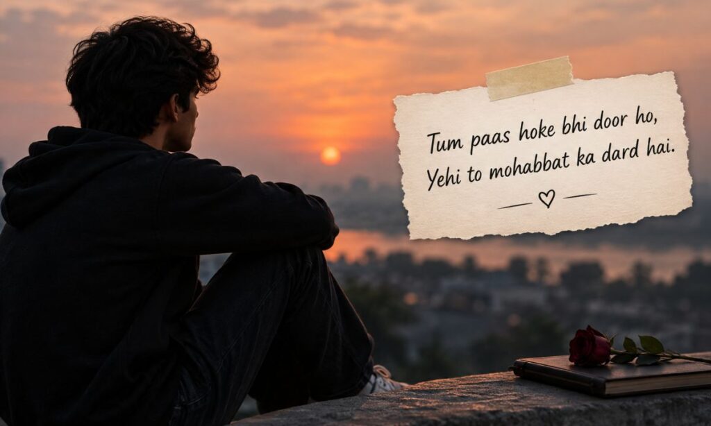 Sad 2 Line Love Shayari in English