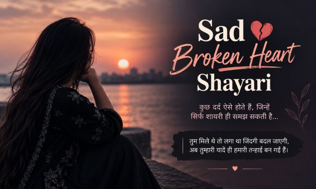 Sad Broken Heart Shayari