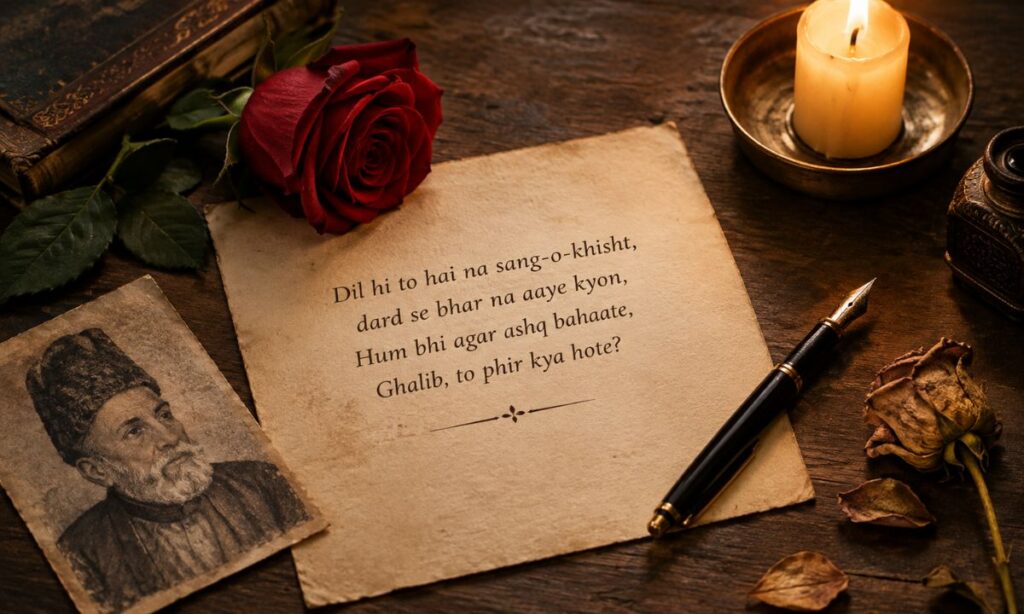 Understanding Ghalib’s Common Themes in Love Poetry