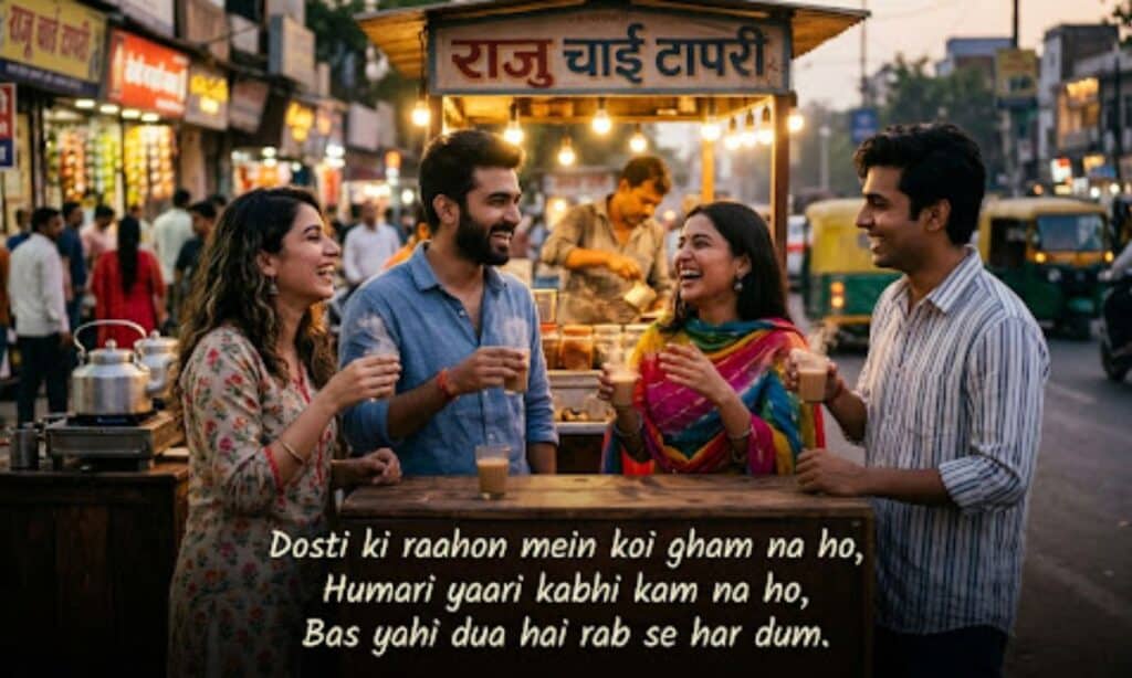3 line shayari dosti