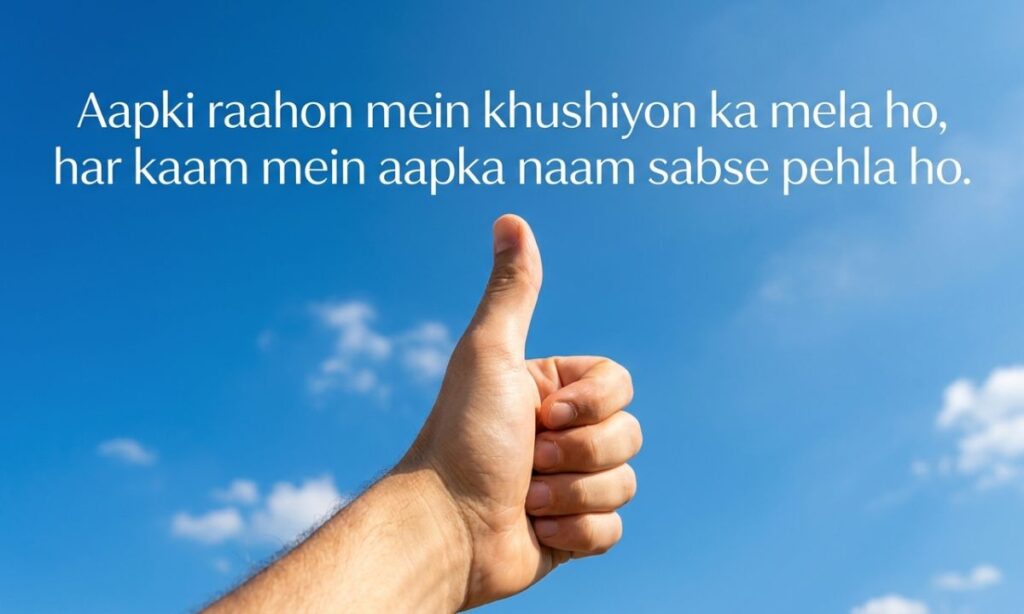 All the best par shayari