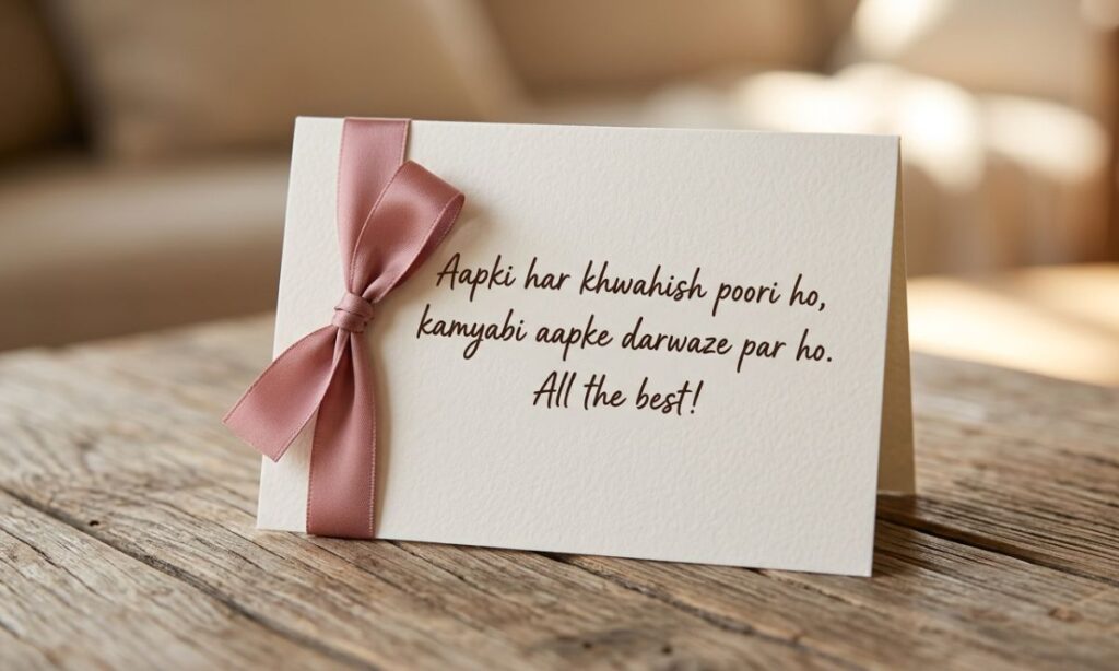 All the best wishes shayari