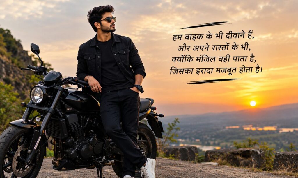 Bike Attitude Shayari in Hindi