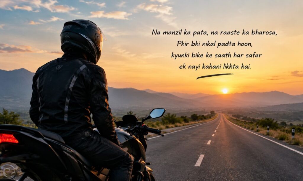 Bike Rider Shayari