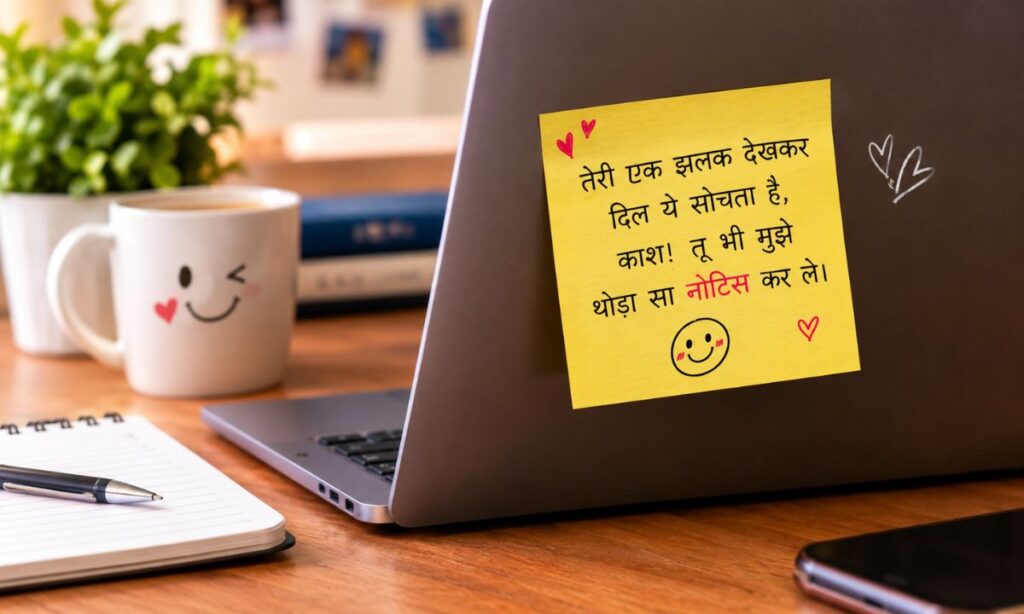 Crush Shayari Hindi 2 Line 