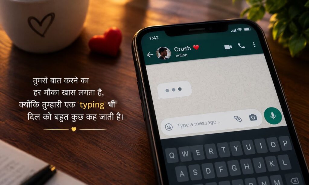 Crush ke liye shayari in hindi text