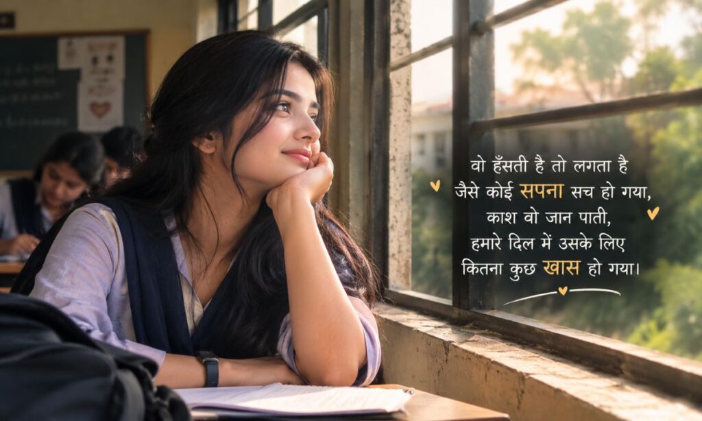 Crush shayari in hindi for girl
