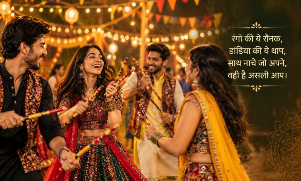 Dandiya Shayari in Hindi