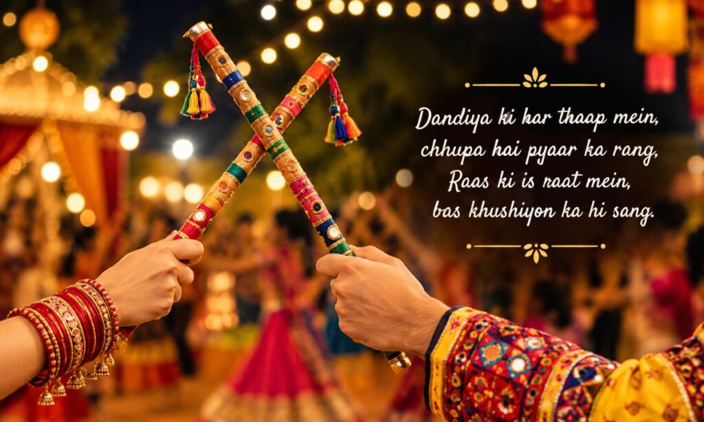 Dandiya shayari in english