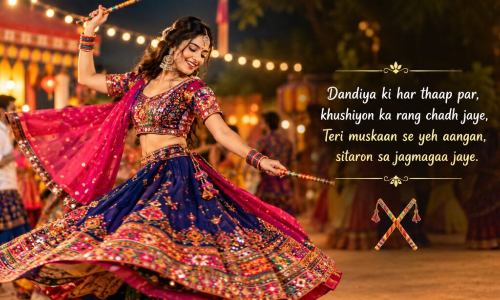 Dandiya shayari in hindi for girl