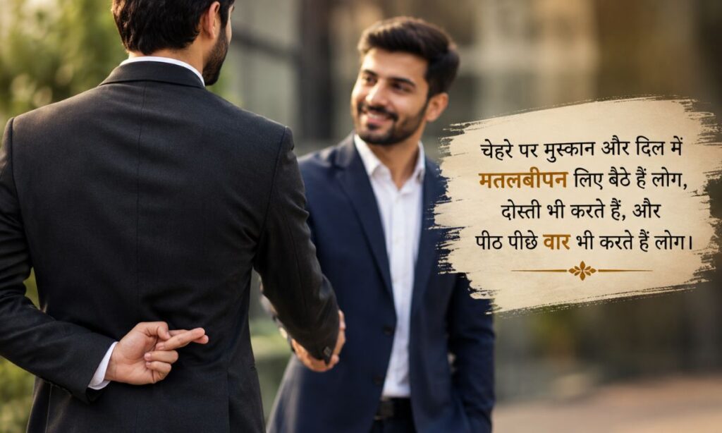 Fake Log aur Matlabi Rishte ke liye Insult Shayari