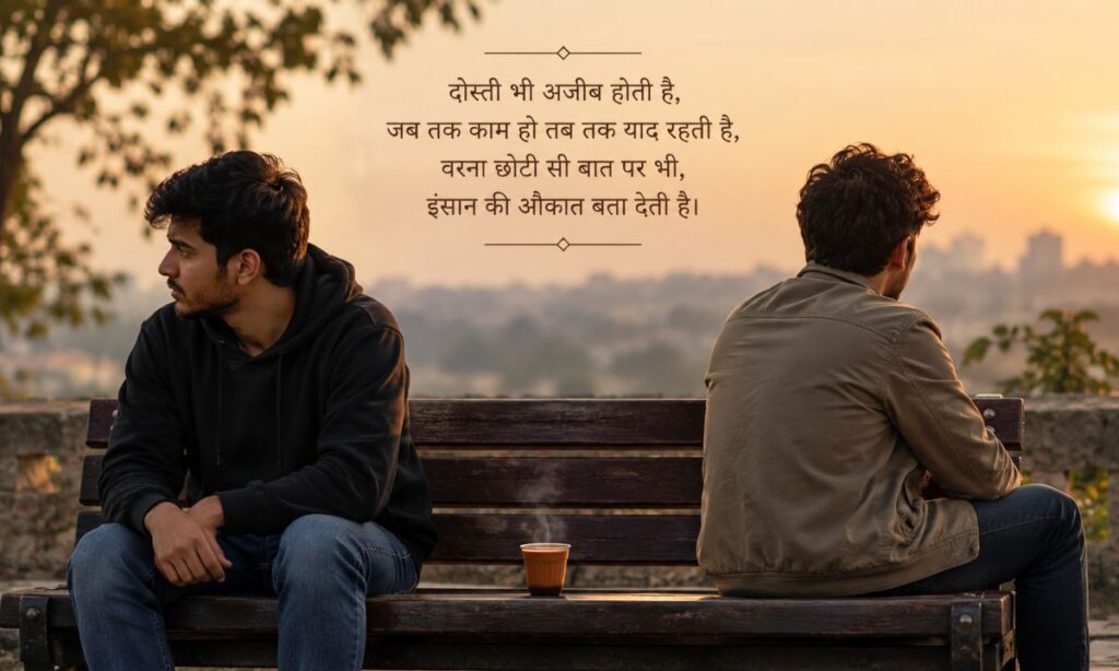 Friend Insult Shayari in Hindi