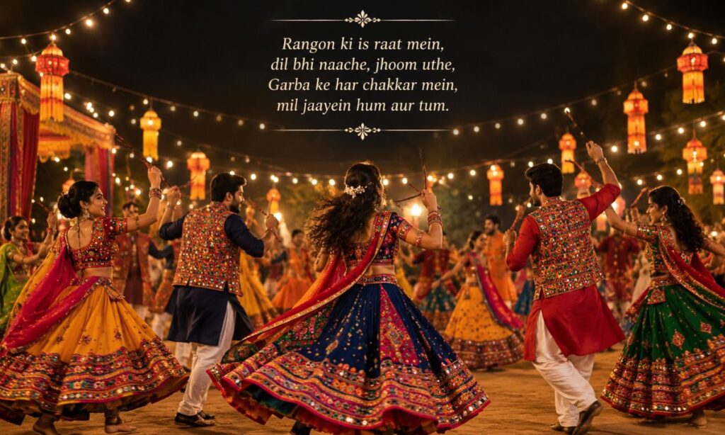Garba Shayari Best Navratri Status & Captions