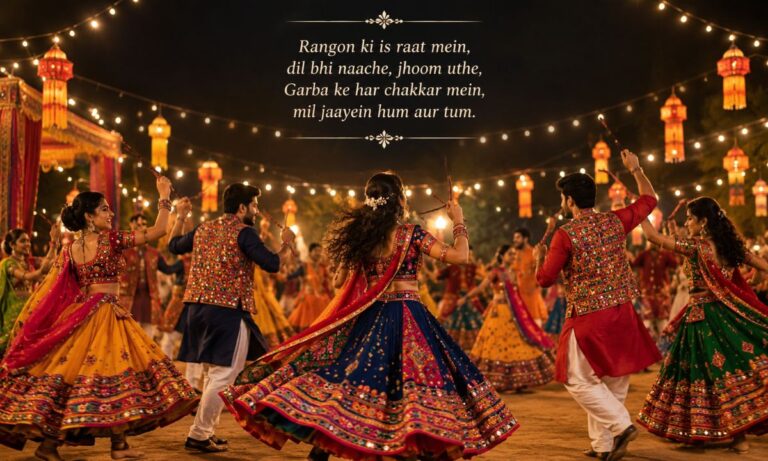 Garba Shayari Best Navratri Status & Captions