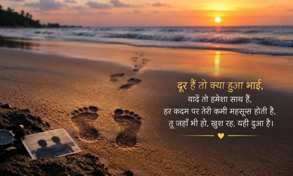 I Miss You Bhai Shayari