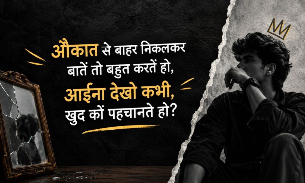 Insult Shayari in Hindi Best Bold Status & Captions