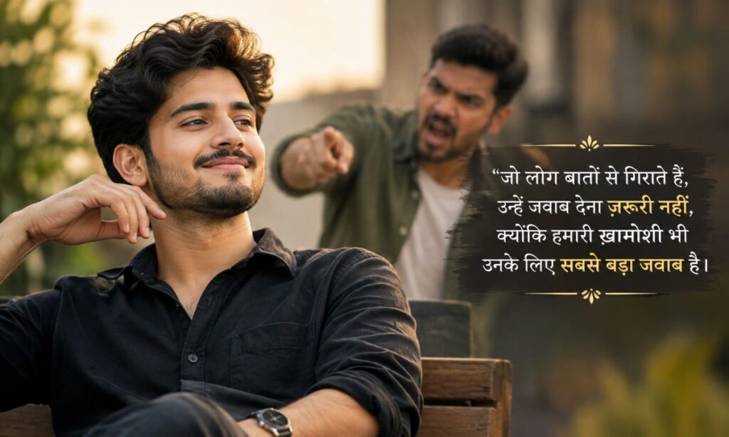 Insult ka Jawab Shayari in Hindi