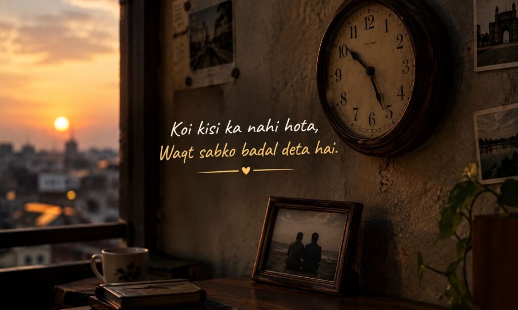 Koi kisi ka nahi hota shayari 2 line