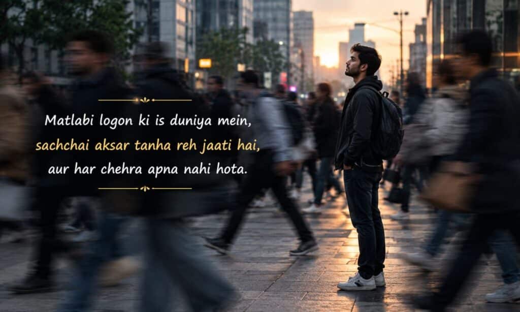 Matlabi Duniya Shayari