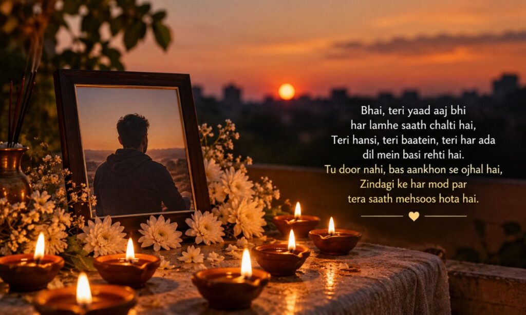 Miss You Bhai Shayari Death Anniversary (Barsi)