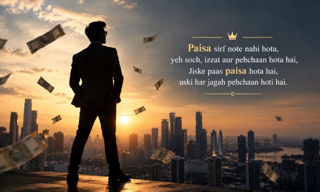 Paisa Shayari Attitude