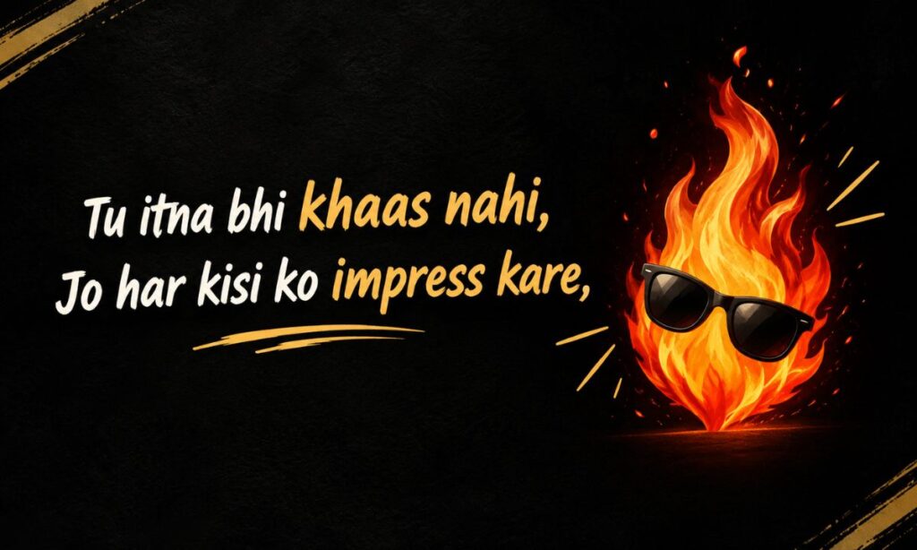 Roasting Shayari 2 Line
