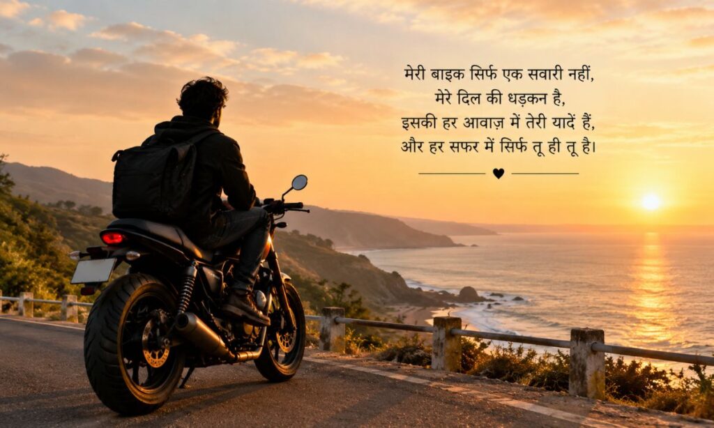 Romantic Souls Shayari for Bike Lover
