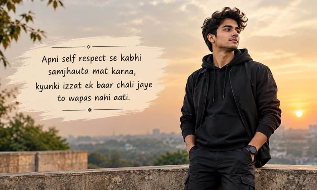 Self respect shayari 2 line for boy