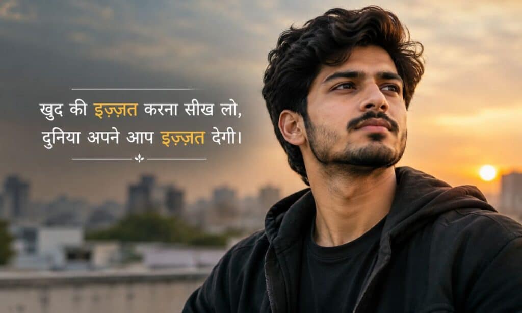 Self respect shayari 2 line in hindi
