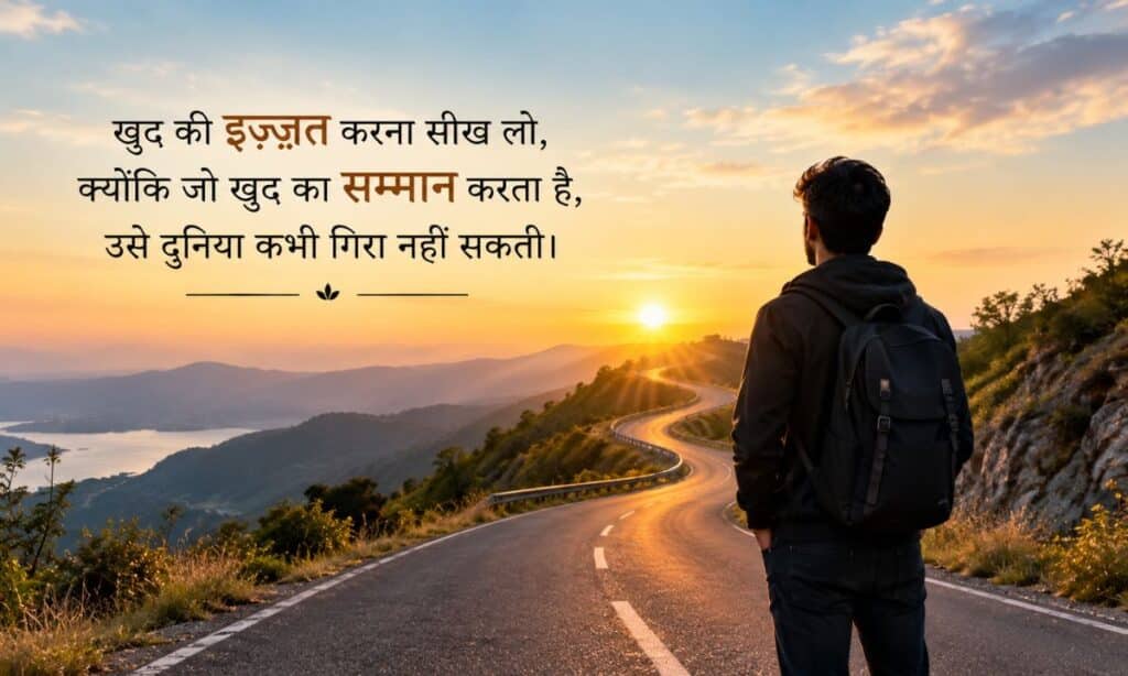 Self respect shayari on life in hindi