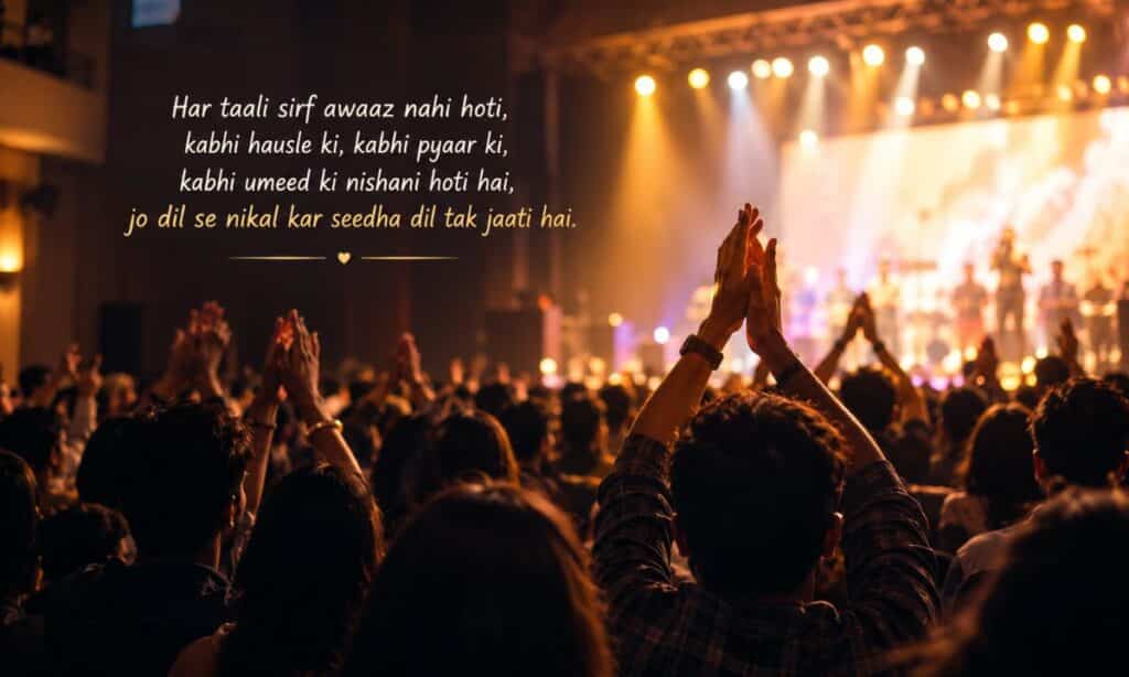 Taliyo Ke Liye Shayari in Hindi Best Stage Lines