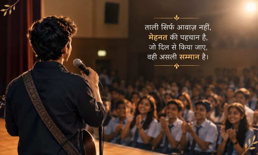 Taliyo ke liye shayari in hindi